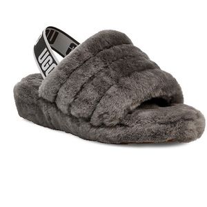UGG
Fluff Yeah Sheepskin Slingback Slippers